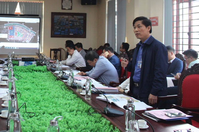 Cuộc họp Lấy ý kiến quy hoạch chi tiết 2 khu đô thị thuộc thị trấn Hương Sơn